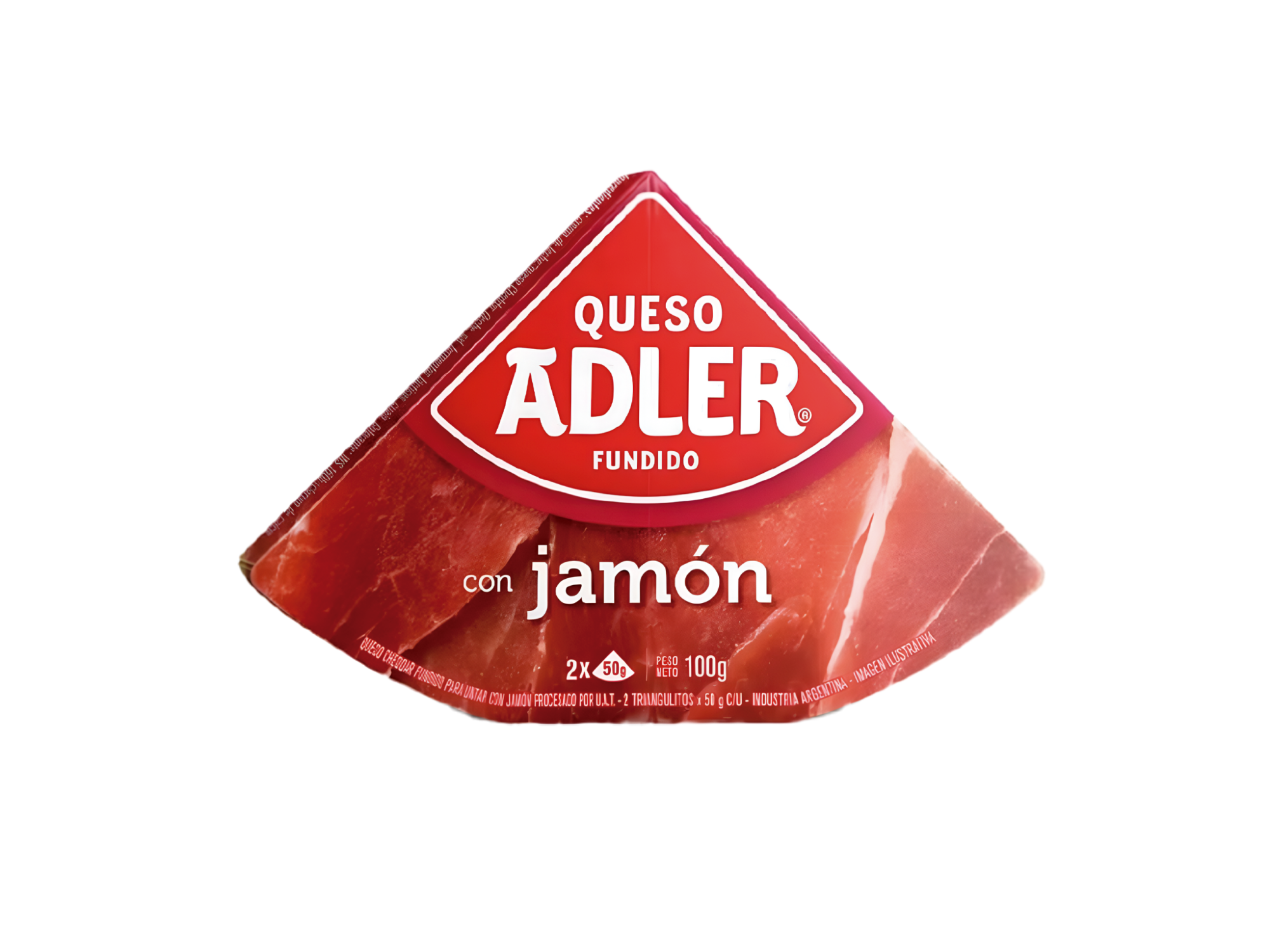 QUESO ADLER C/JAMON 100 G