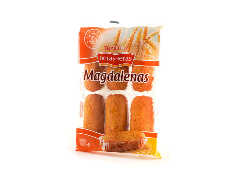 MAGDALENAS LARGAS DE LAS HERAS – BANDEJA 6 UDS. 175