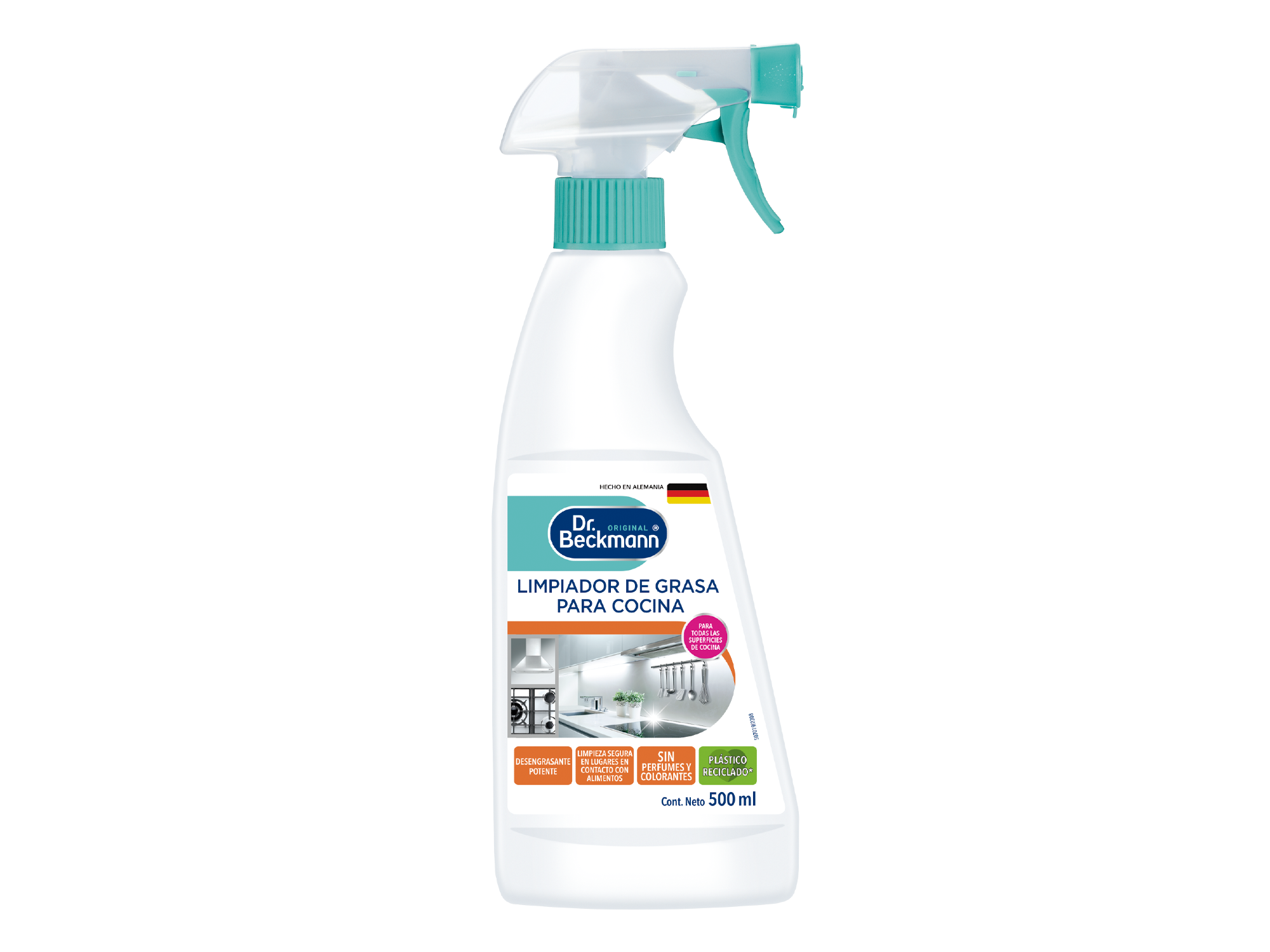 LIMPIADOR DE GRASA COCINAS 500 ML DR. BECKMANN