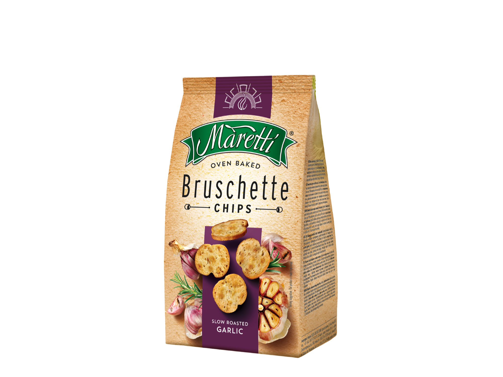 MARETTI MINI TOSTADAS AJO 70 G