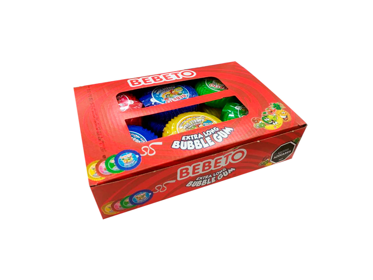 BEBETO CHICLE EN CINTA FRUTILLA 36 G