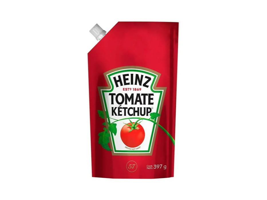 KETCHUP HEINZ DOY PACK 397 G