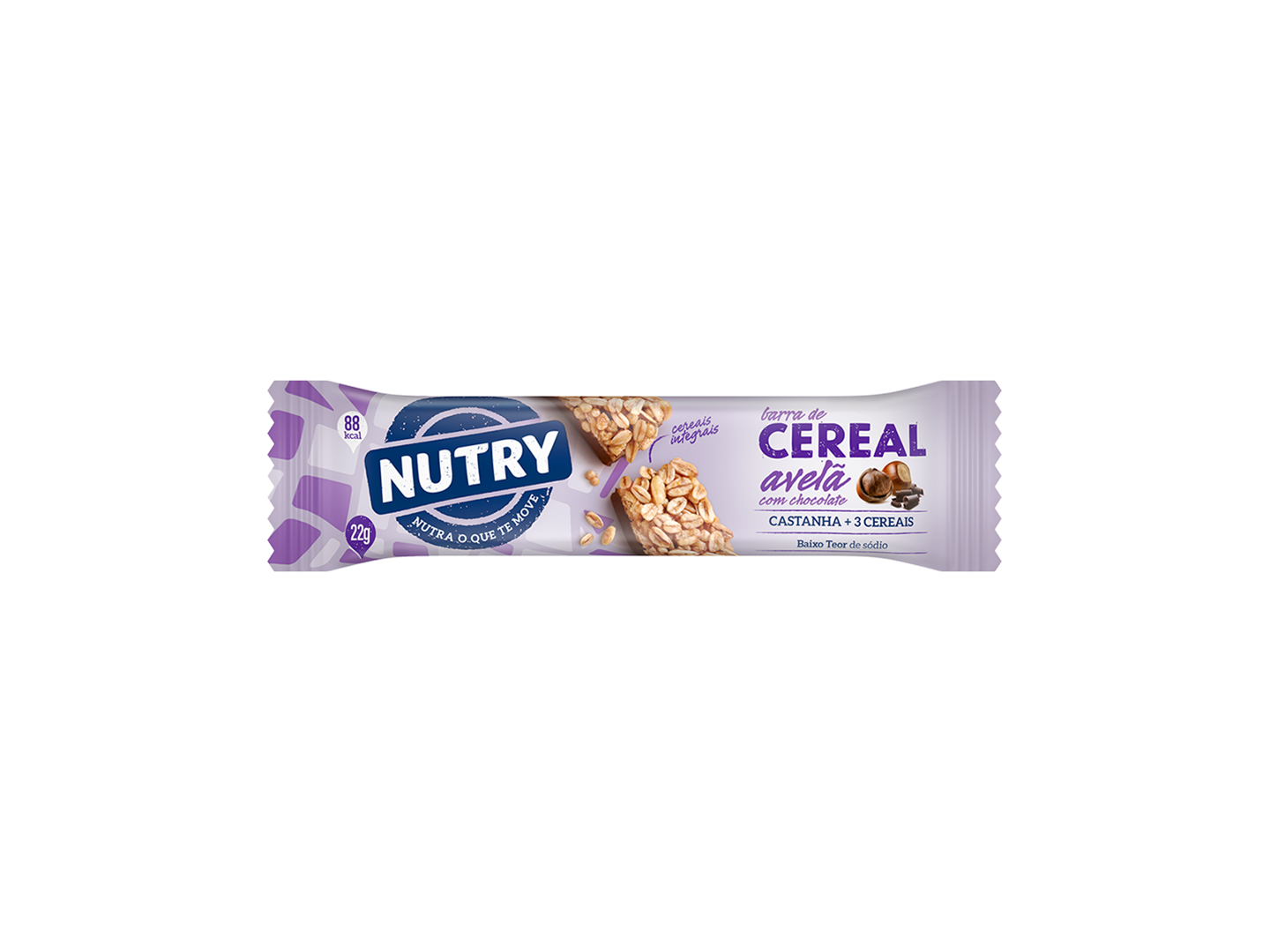 NUTRY CEREAL BAR.AVELLANA/CHOCO 24X22 G