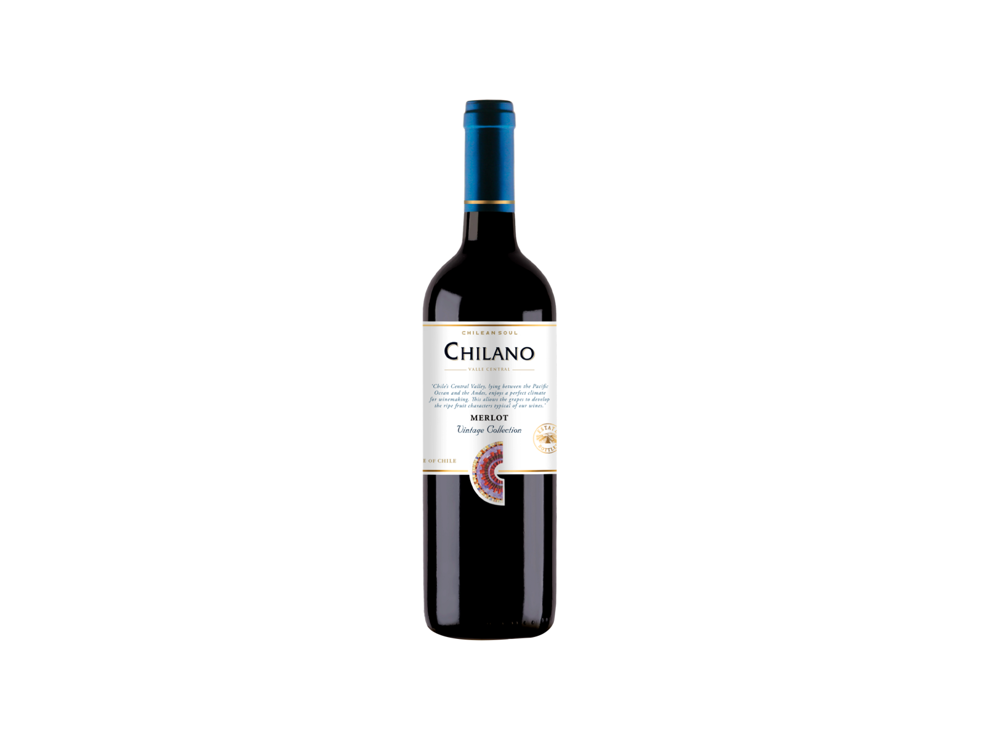 VINO CHILANO CABERNET MERLOT 750 ML