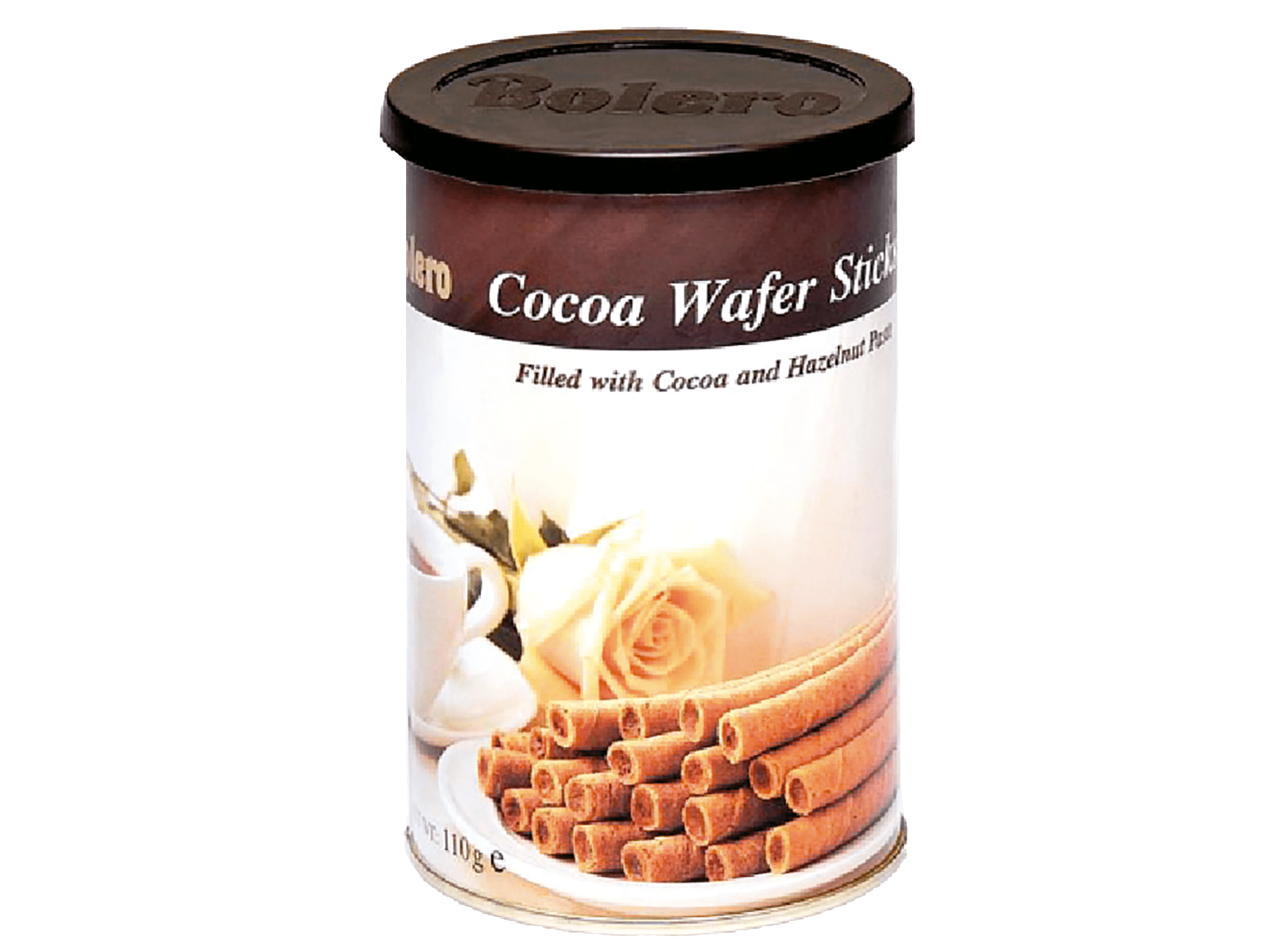 WAFER STICKS CHOCOLATE BOLERO 110 G