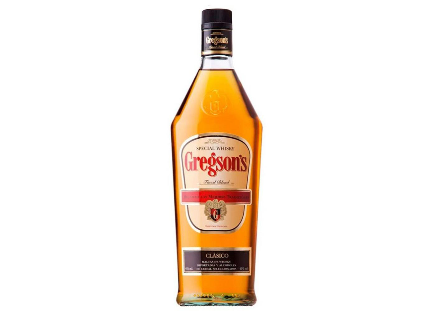 WHISKY GREGSON CLÁSICO 970ML CAJAX12