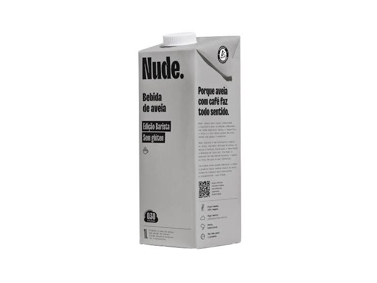LECHE AVENA BARISTA NUDE 1L