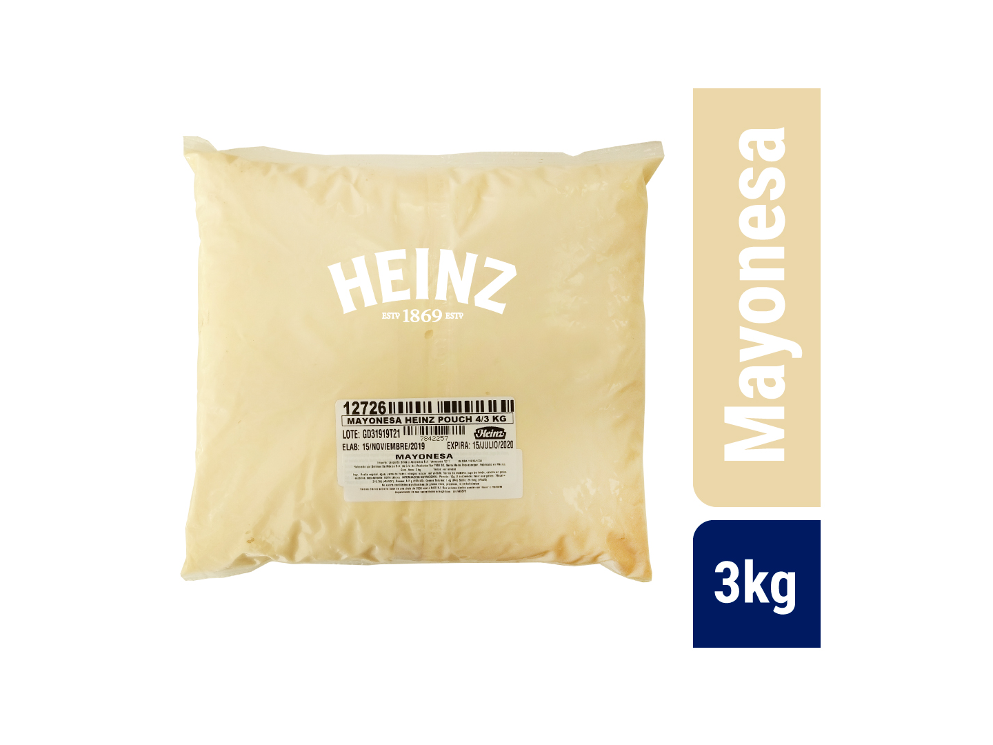 MAYONESA HEINZ 3 K