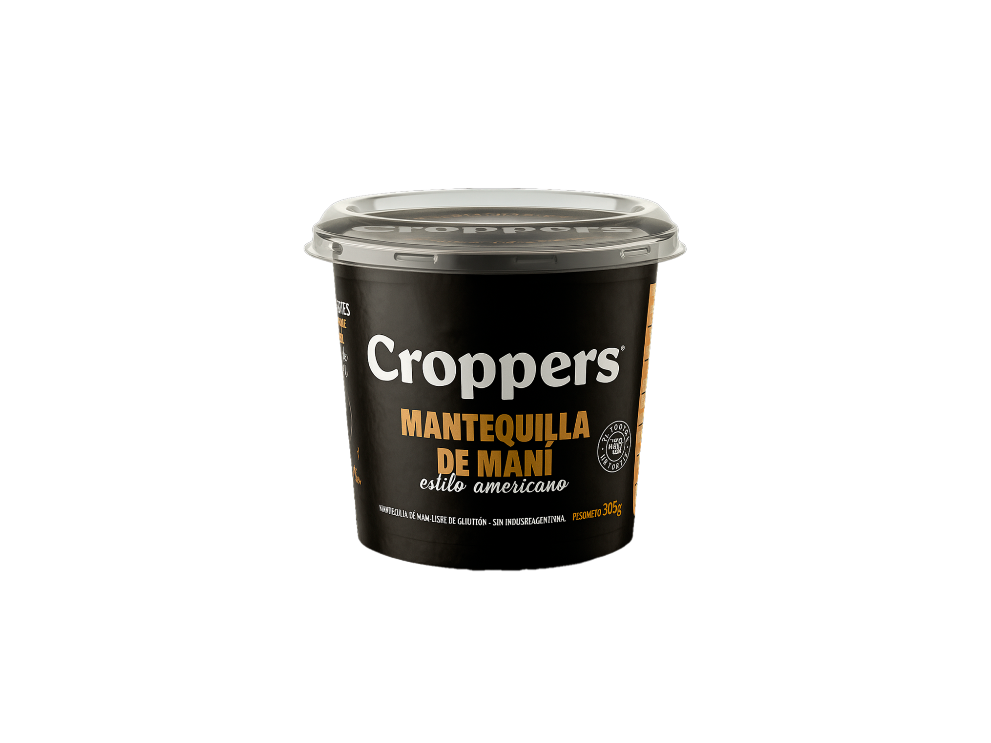 MANTEQUILLA DE MANÍ CROPPERS 310 G