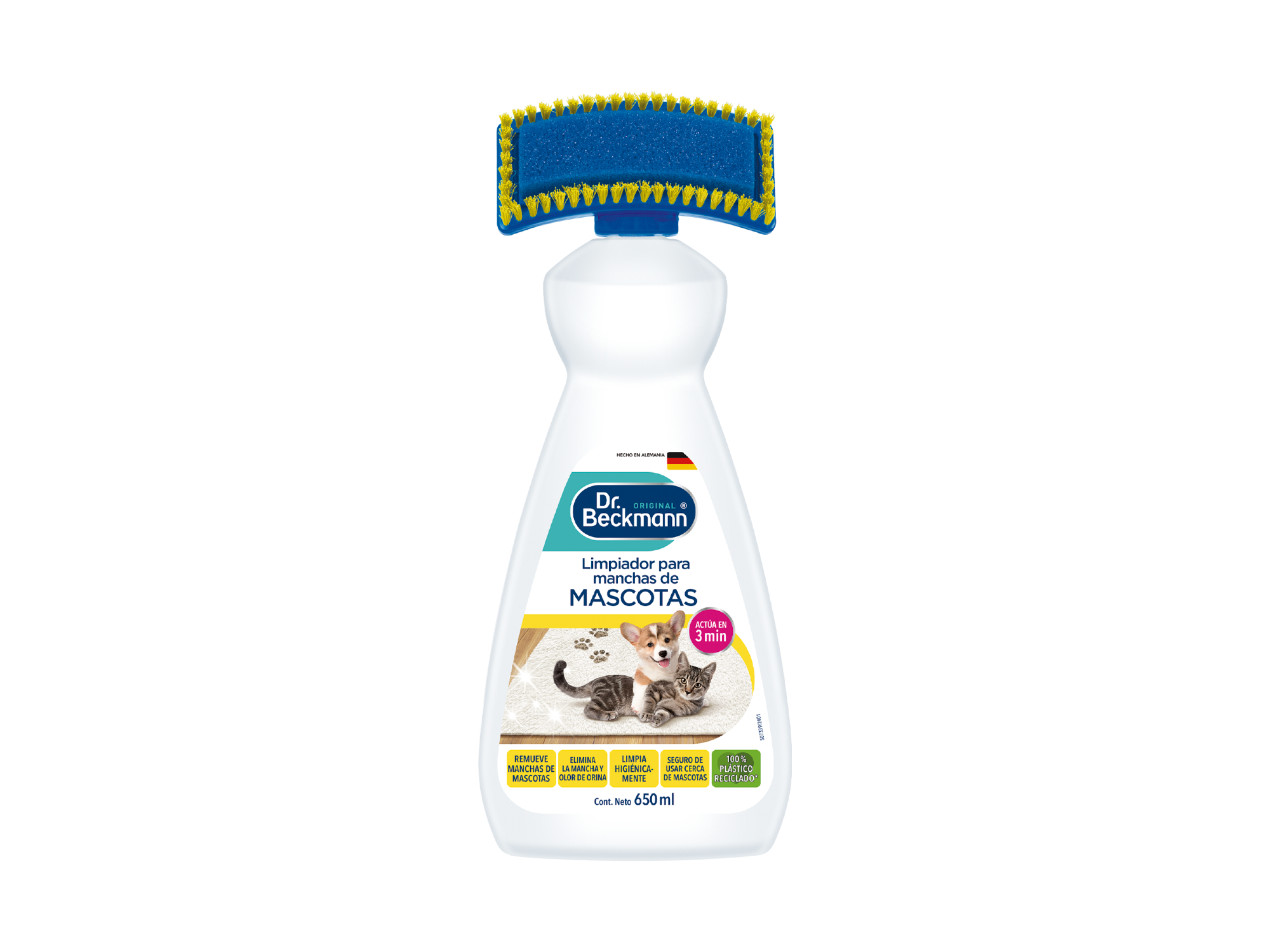 DR.BECKMANN LIMPIADOR PARA MANCHAS DE MASCOTAS 650 ML