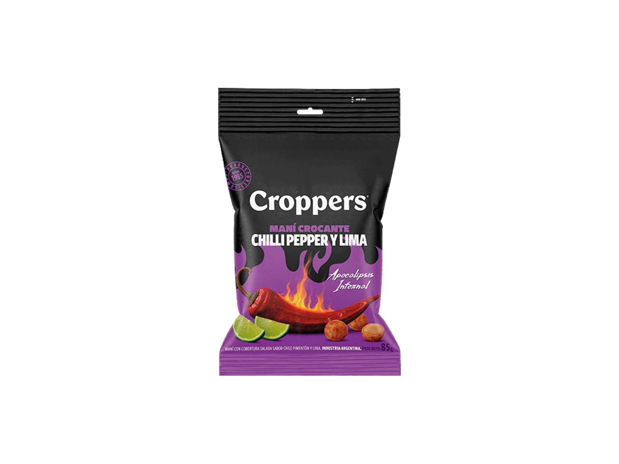 MANI CROCANTE CHILLI PEPPER CROPPERS 85 G
