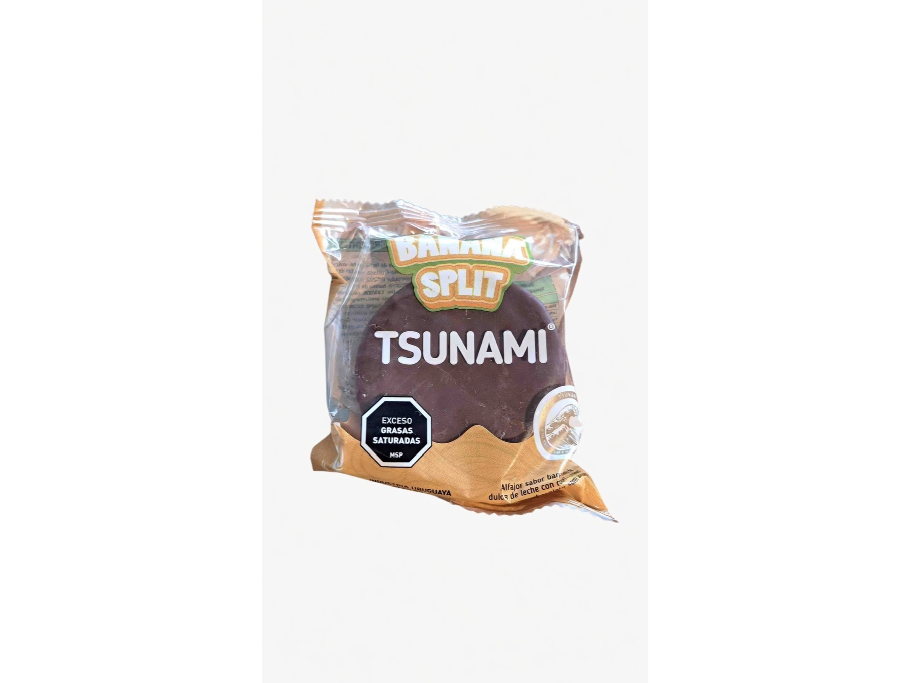 ALFAJOR TSUNAMI BANANA SPLIT 80GR X 8UN