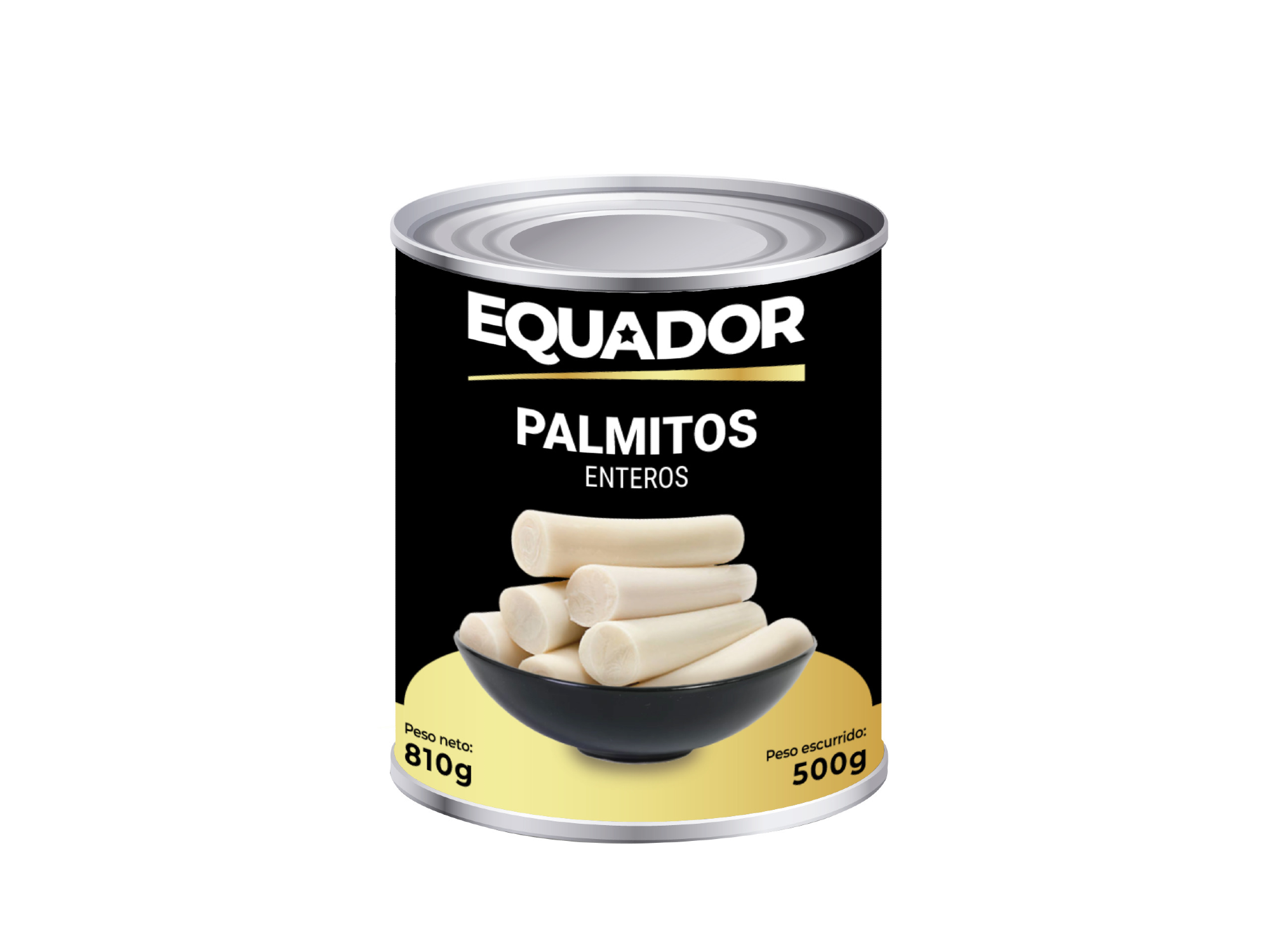 PALMITOS EQUADOR 810 G