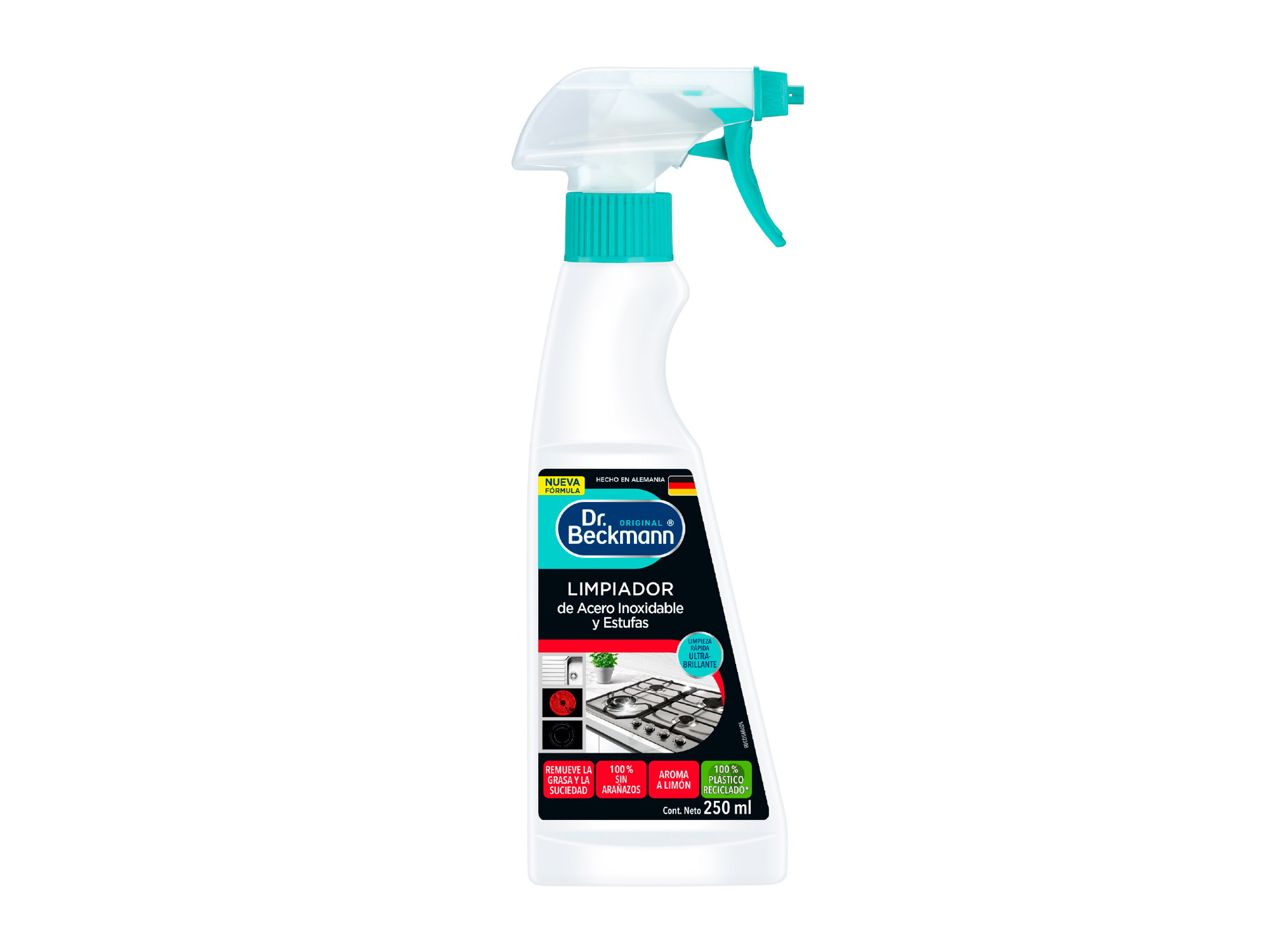 LIMPIADOR DE ACERO INOXIDABLE 250 ML DR. BECKMANN