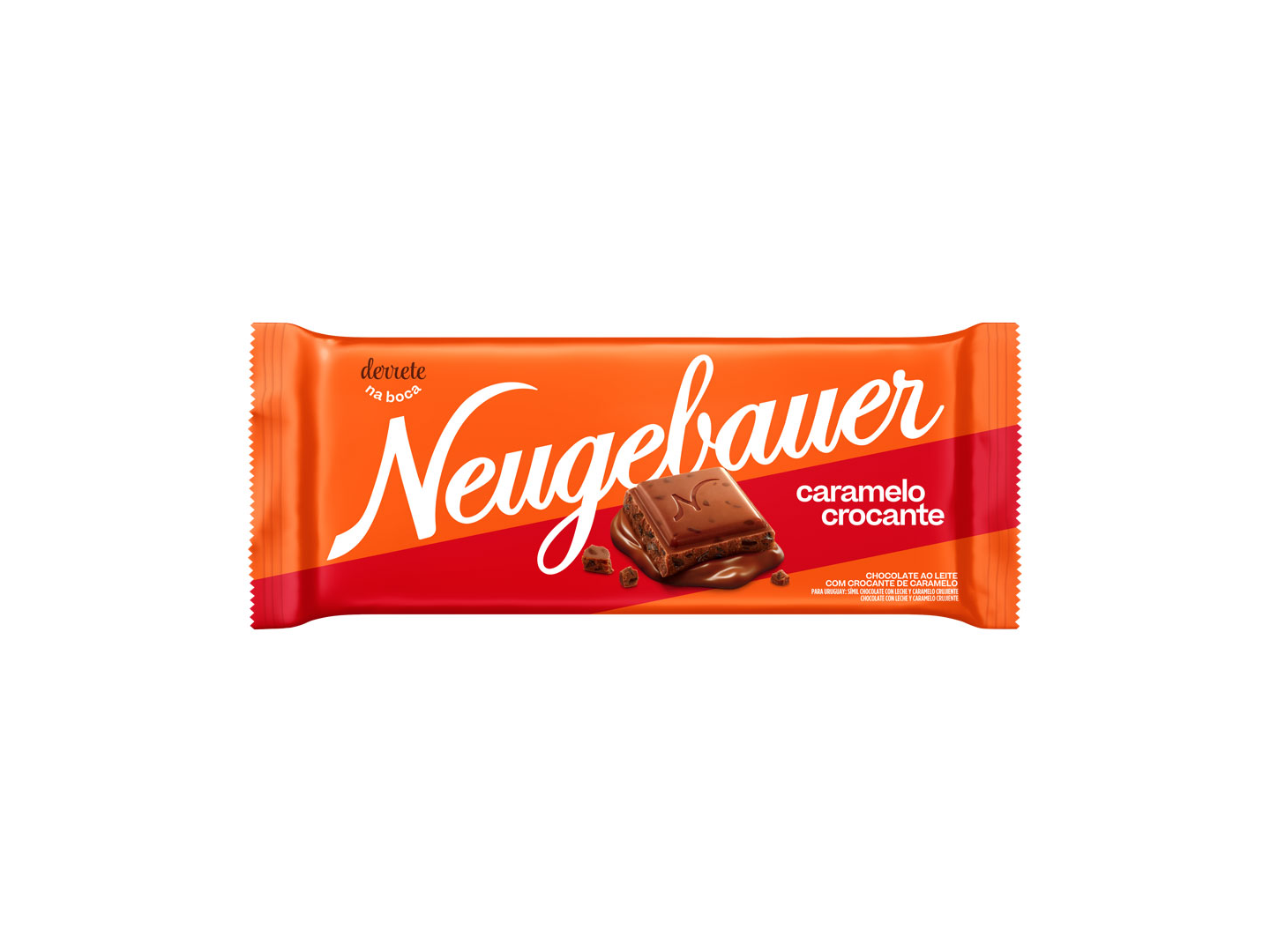 TABLETA DE CHOCOLATE CON CARAMELO NEUGEBAUER 80 G