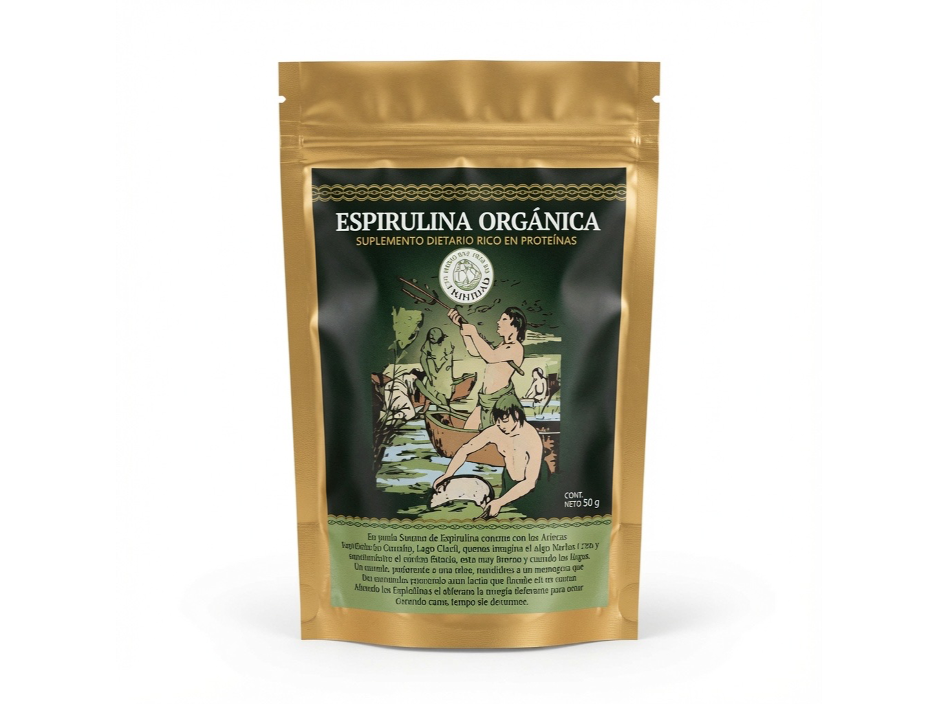 ESPIRULINA ORGÁNICA LT 50GR