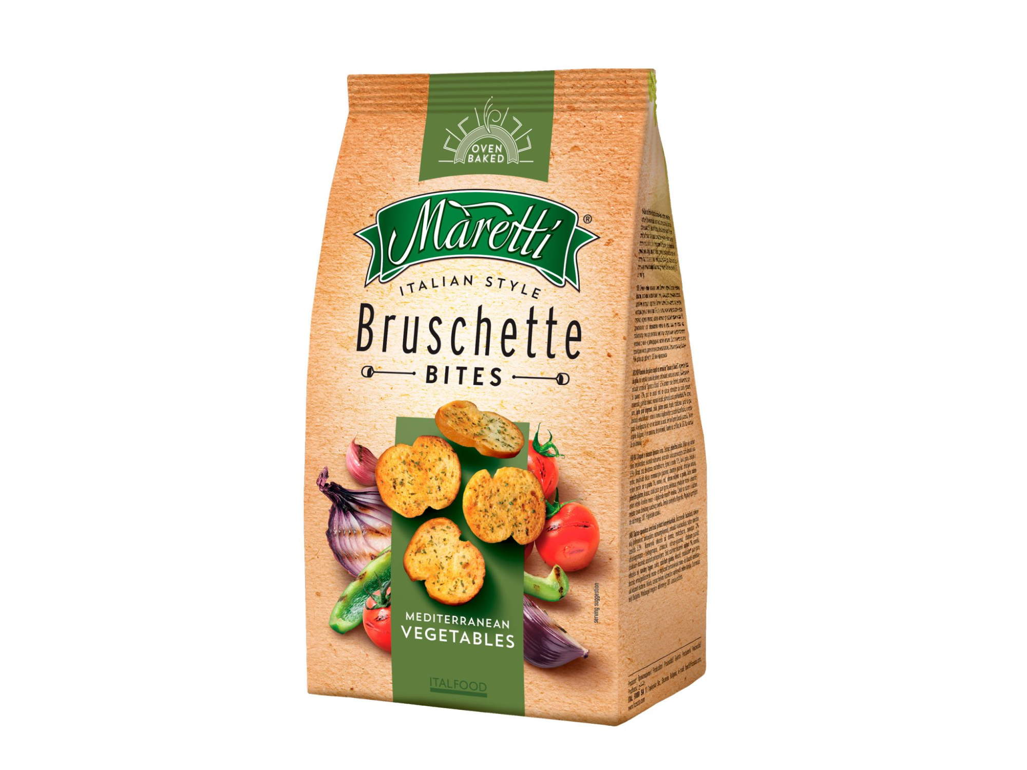 TOSTADAS MINI MARETTI MIX DE VEGETALES 140 G