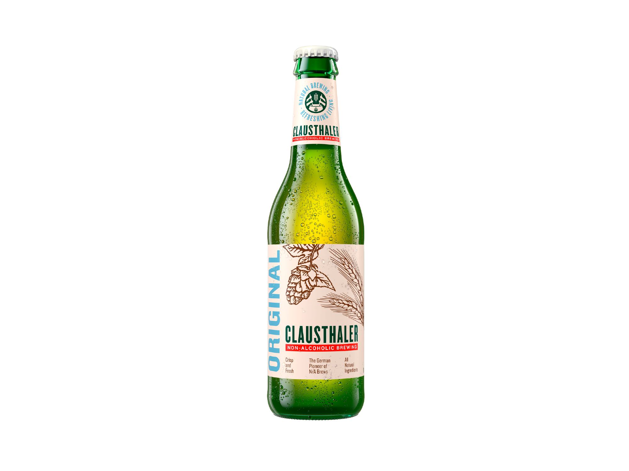 CERVEZA CLAUSTHALER S/ALC. BOT. 330 ML