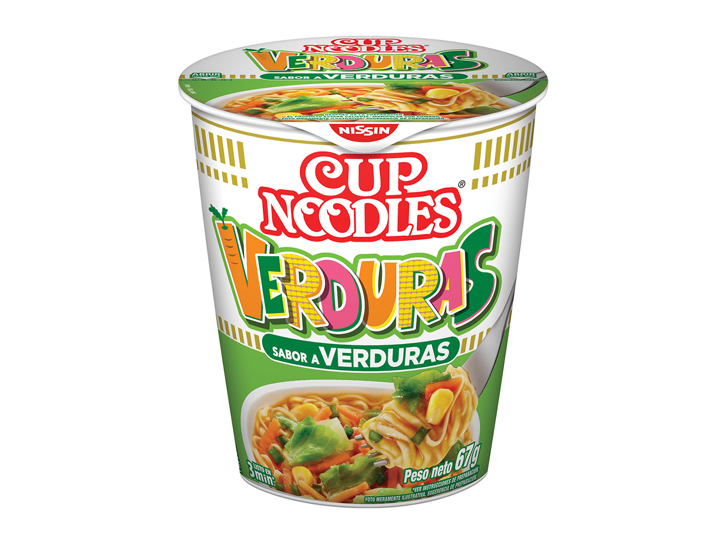 NISSIN CUP VERDURA 68GR