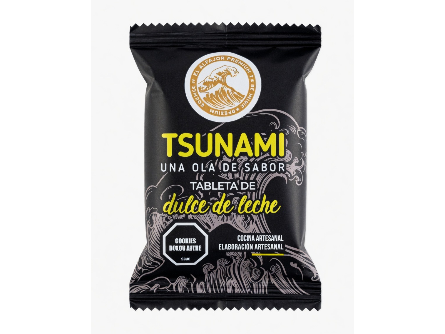 TSUNAMI TABLETA DE DULCE DE LECHE X24