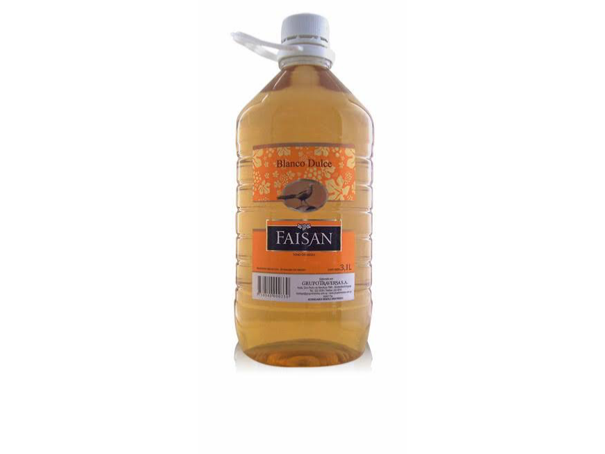 BOTELLONES PET BLANCO DULCE