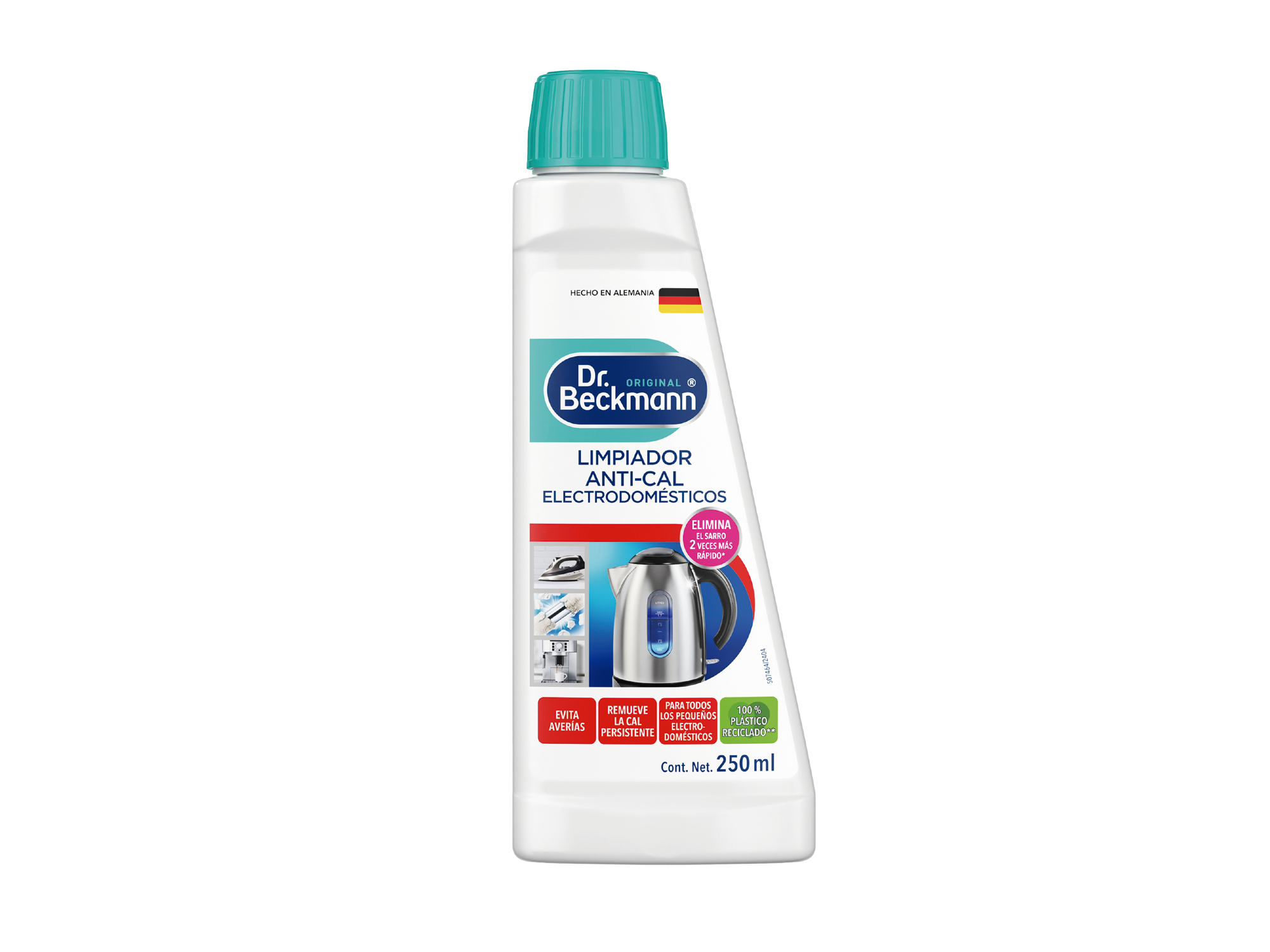 LIMPIADOR ANTI-CAL ELECTRODOMÉSTICOS 250 ML DR. BECKMANN
