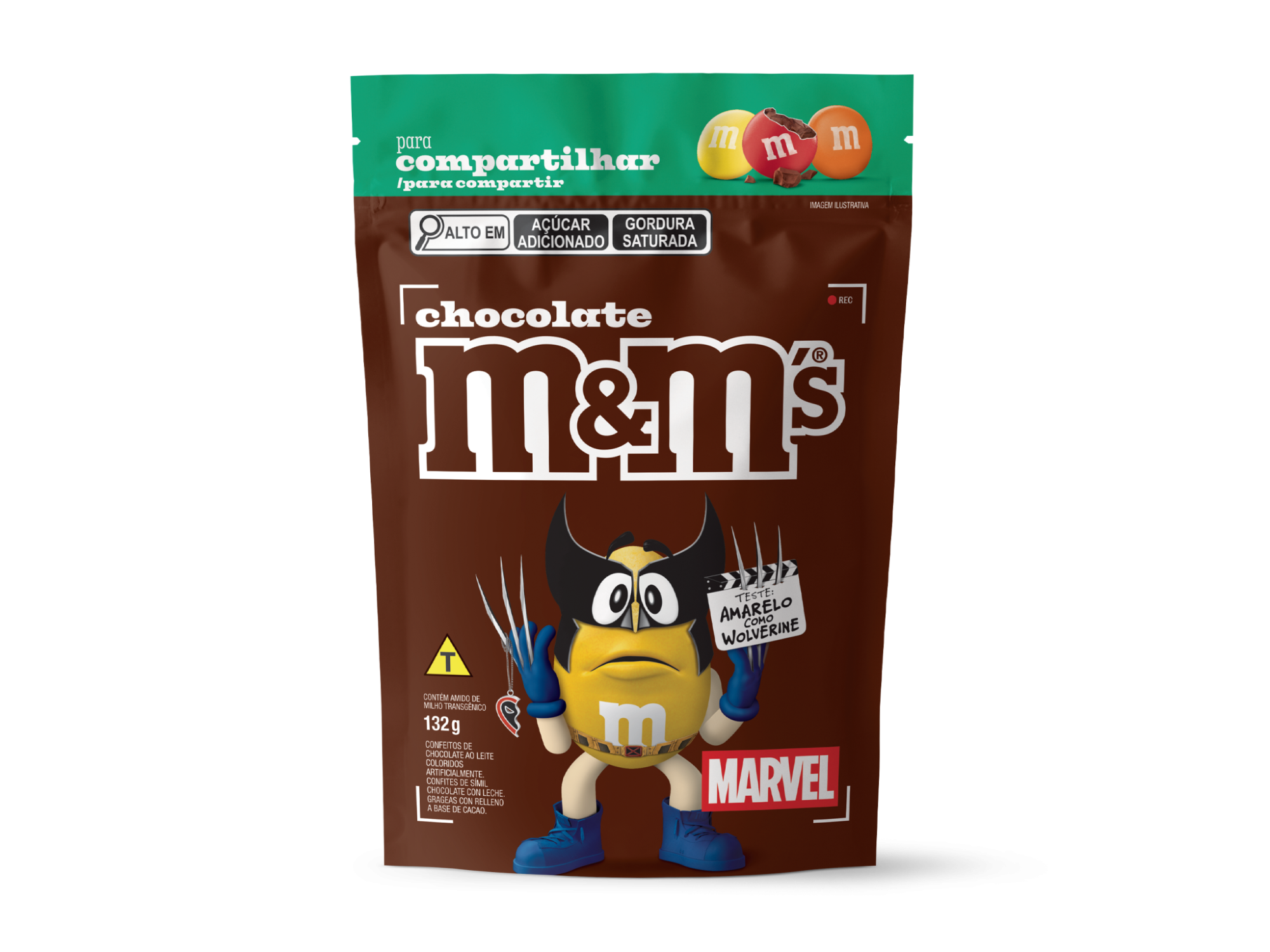 M&M PLAIN 132 G