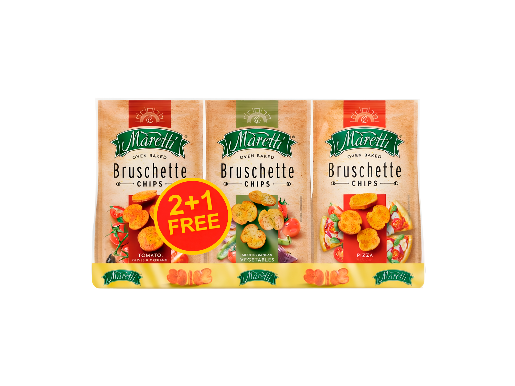 TOSTADAS MII MARETTI PACK X 3 UDS 70 G C/U