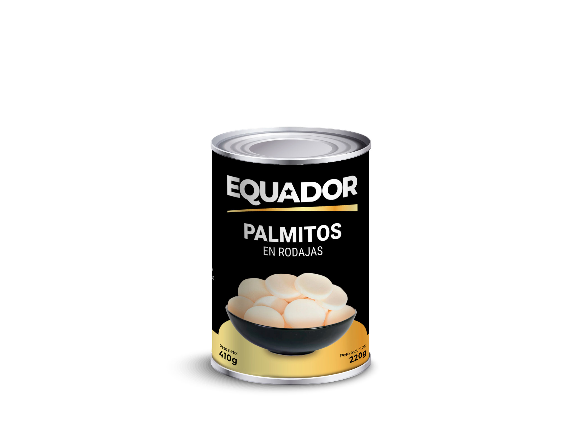 PALMITOS EN RODAJAS EQUADOR 410 G