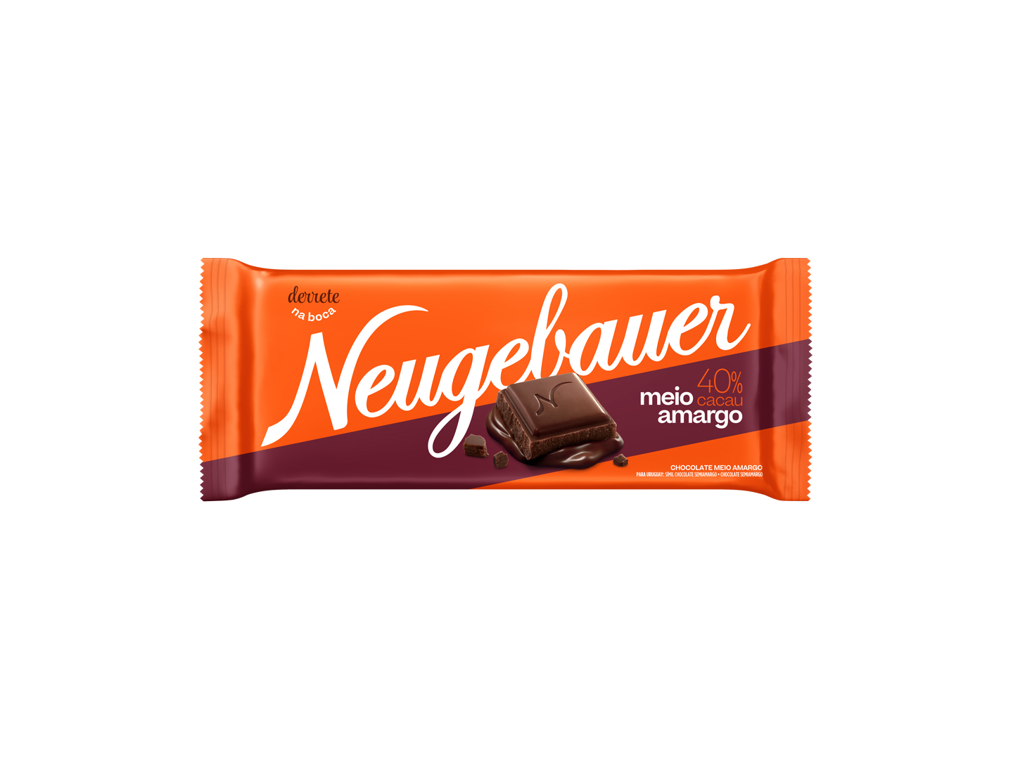 TABLETA MEIO AMARGO NEUGEBAUER 80 G