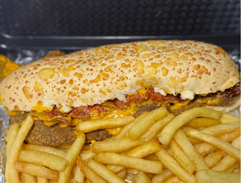 Sandwich individual Cheddar y Baccon