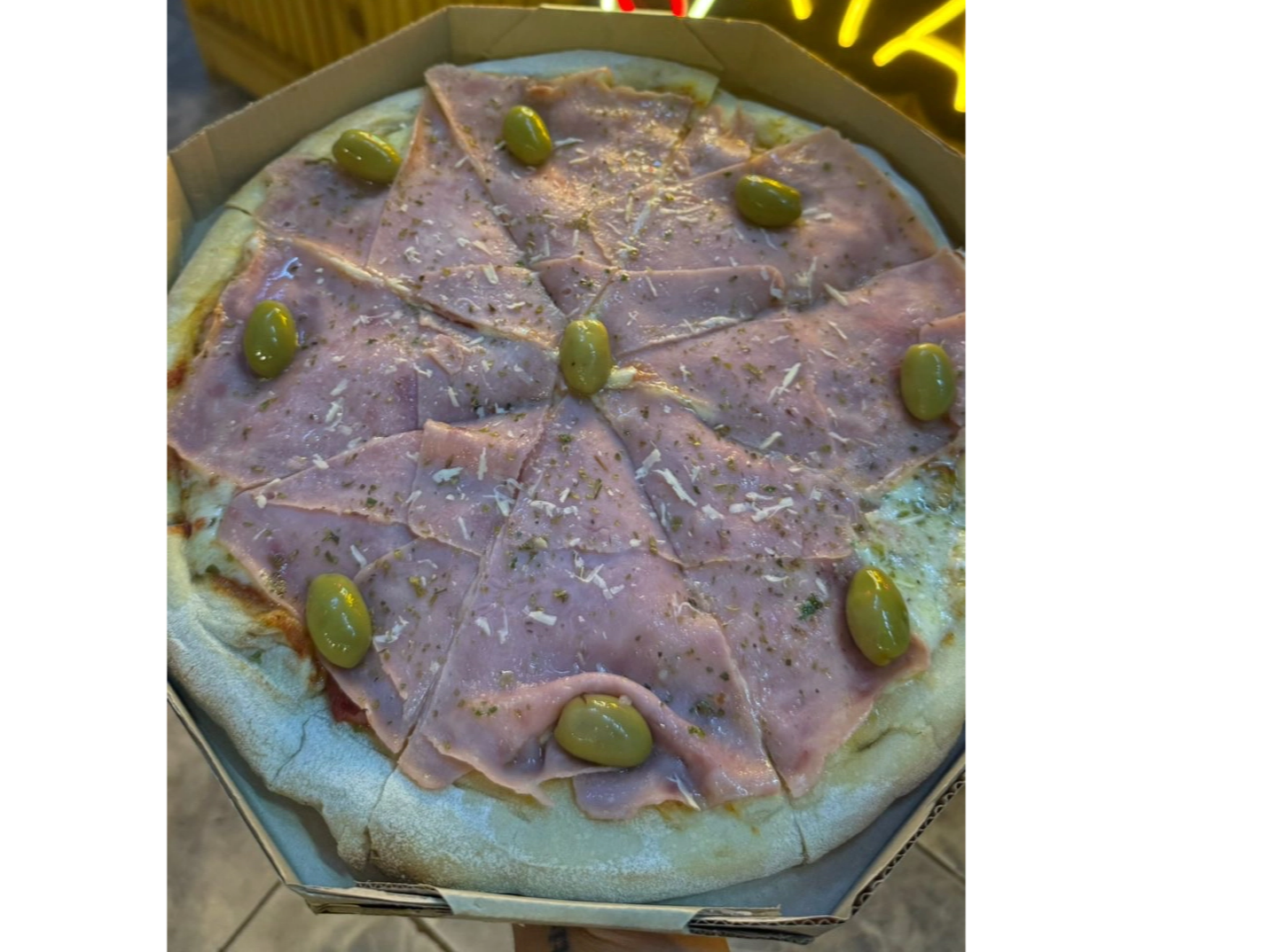 PIZZA JAMON