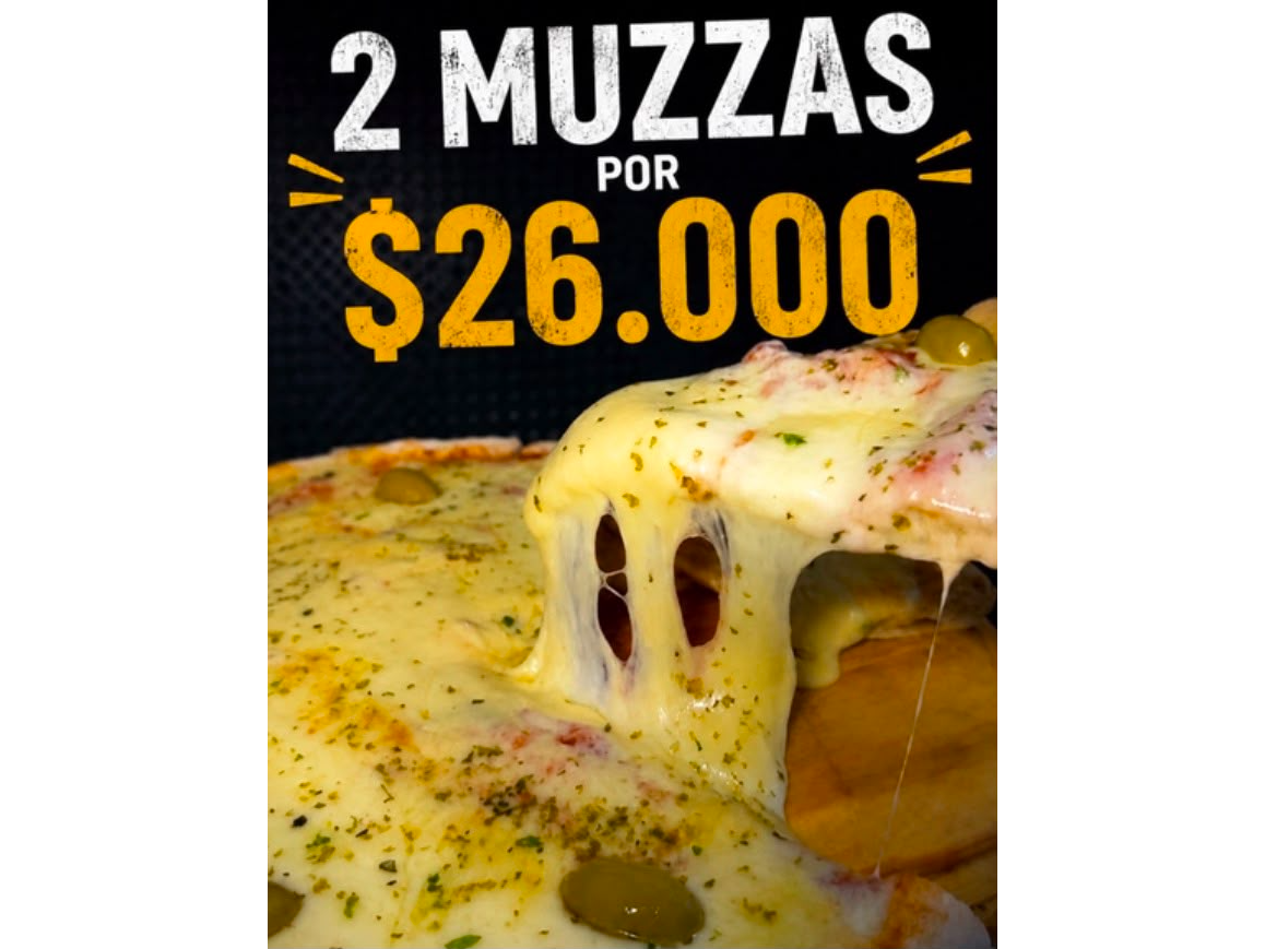 PROMO 2 MUZZAS
