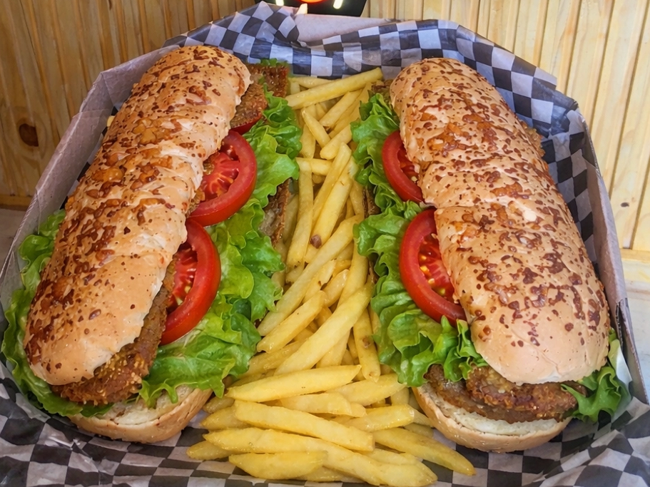 2 Sandwich de milanesa