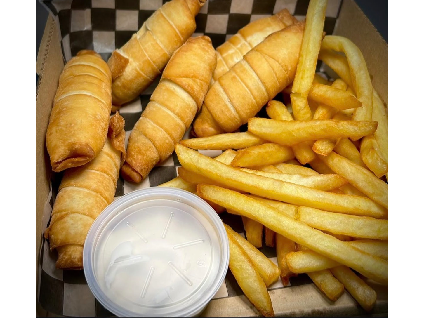 Tequeños + papas