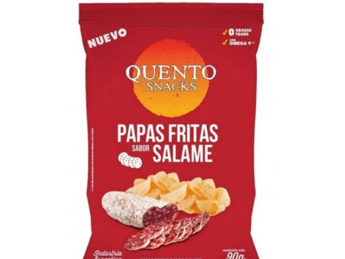 Papas quento sabor salame