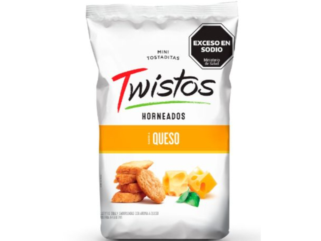 Twistos sabor queso x 95 grs