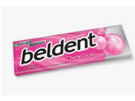 Chicle beldent tutti fruti