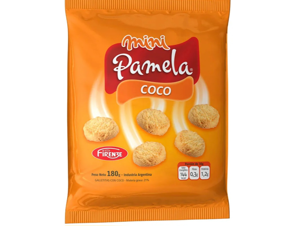 Galletas Mini pamela coco