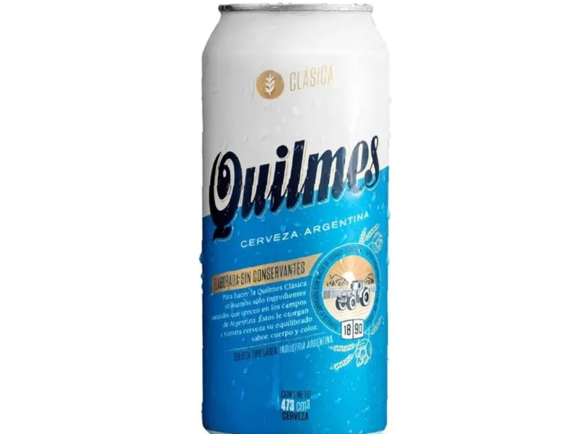 Cerveza quilmes 473 cc