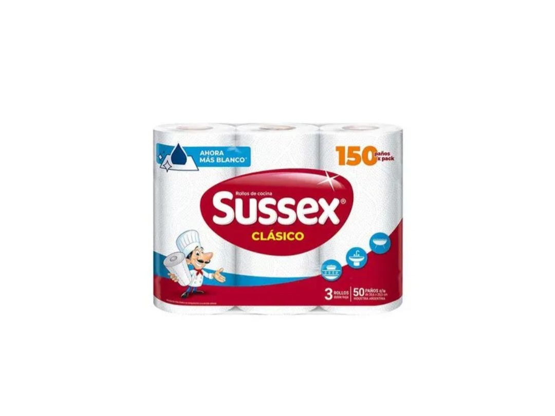 Rollo de cocina sussex x 3 un