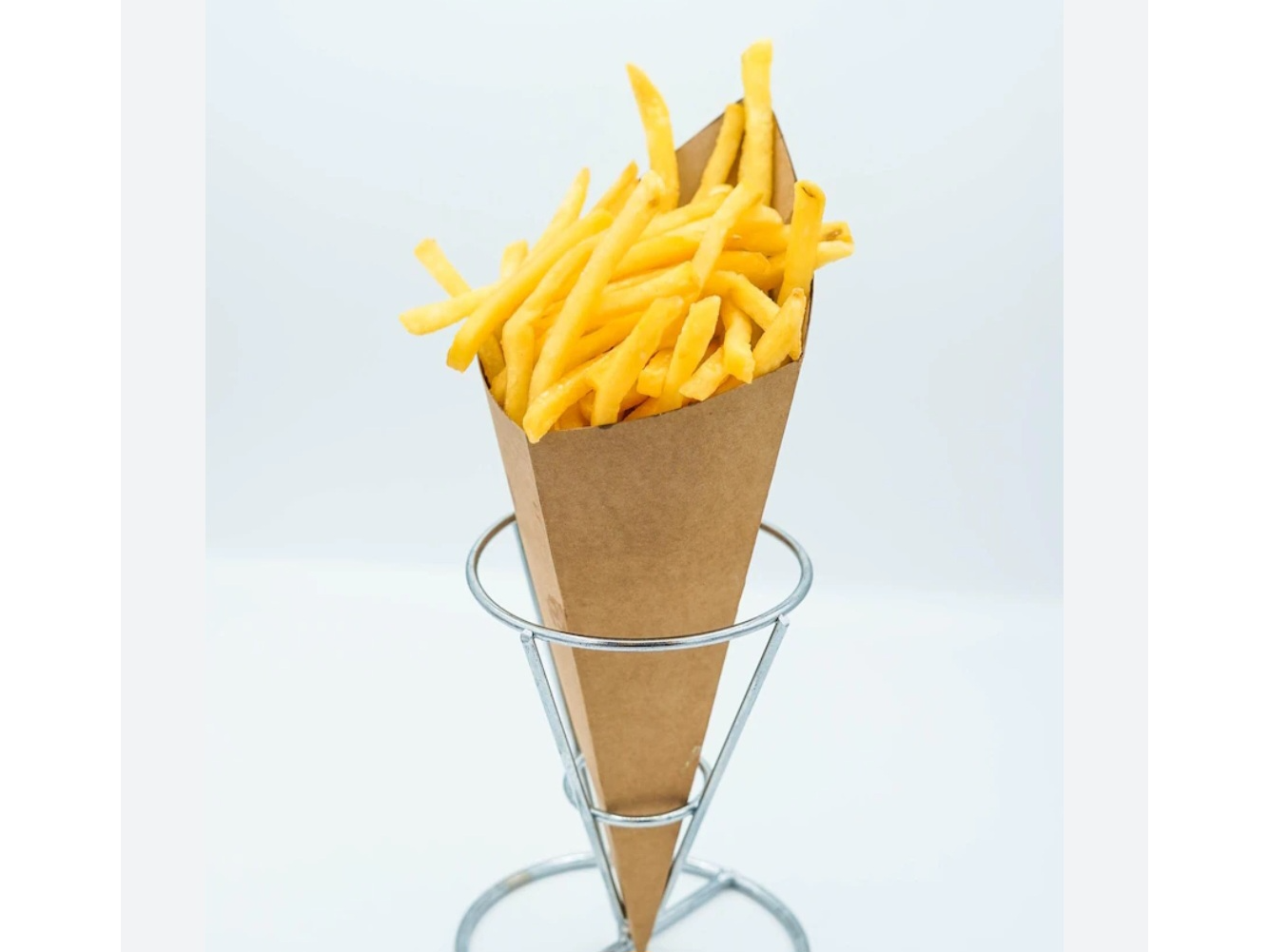 1 cono de papas + 1 coca lata