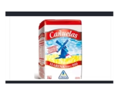 Harina comun cañuelas x 1 kg