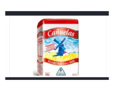 Harina comun cañuelas x 1 kg