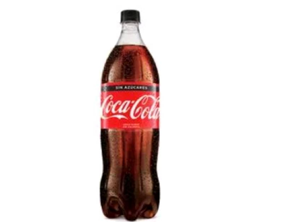 Coca cola sin azucar x 500 ml
