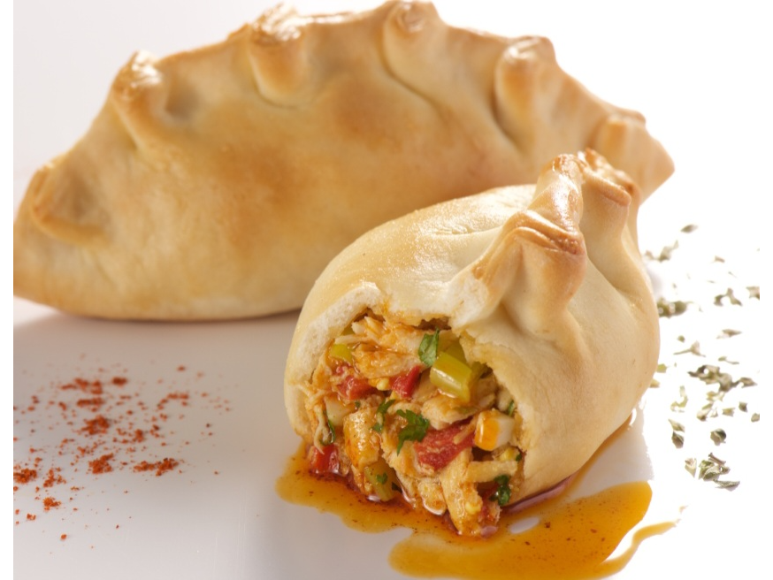 Empanadas de pollo al verdeo x un