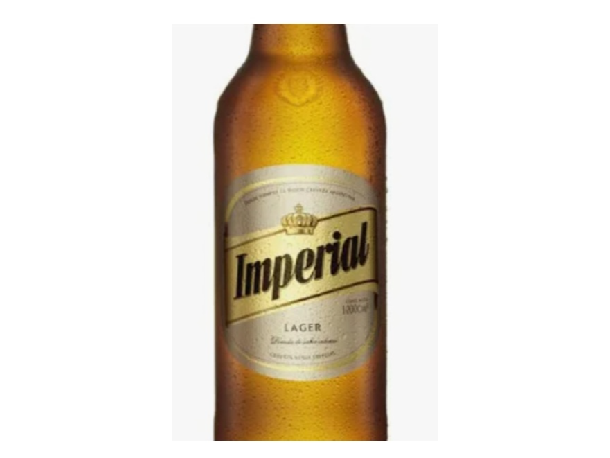Cerveza Imperial lager 1000 cc