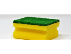 Esponja de goma para platos x 1 un