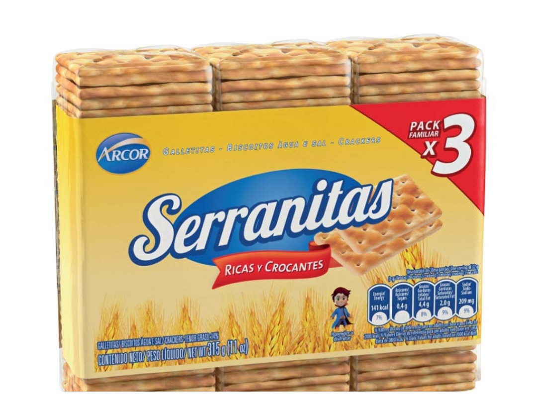 Galletas serranitas x 1 un