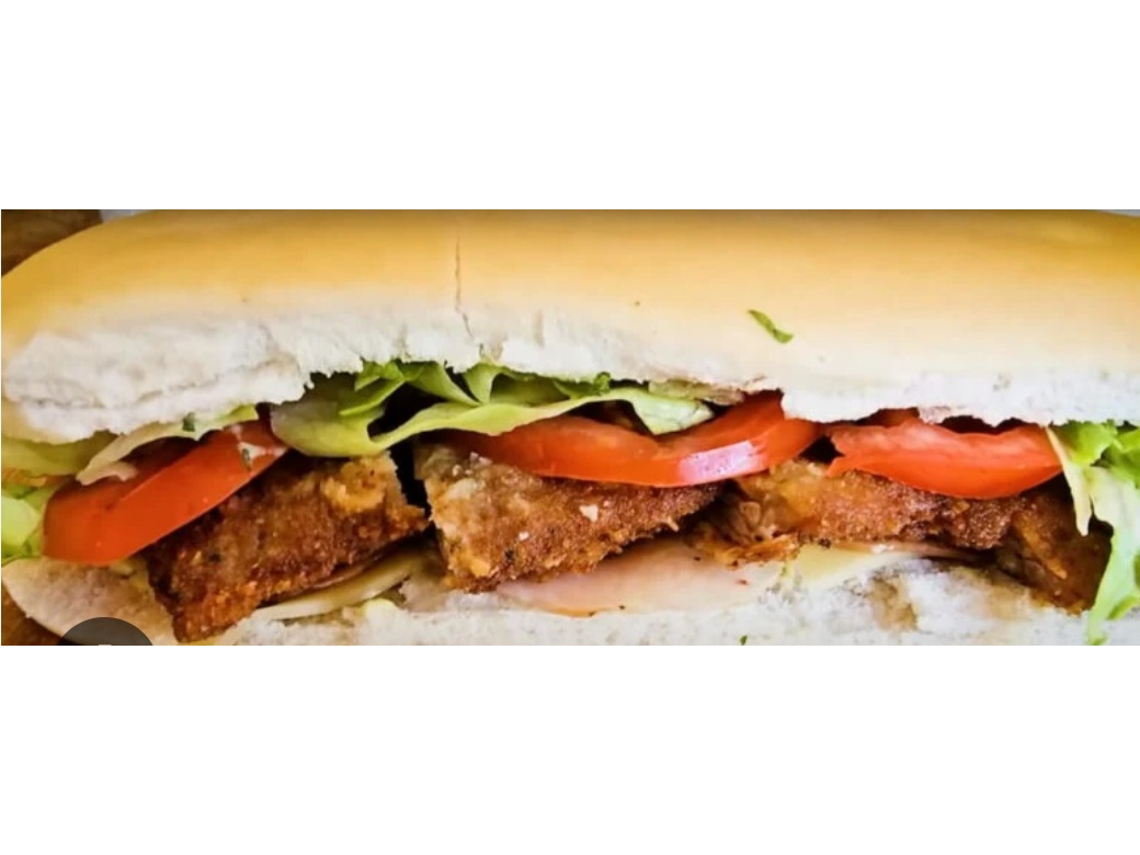 Sándwich de milanesa con fritas (p/compartir)